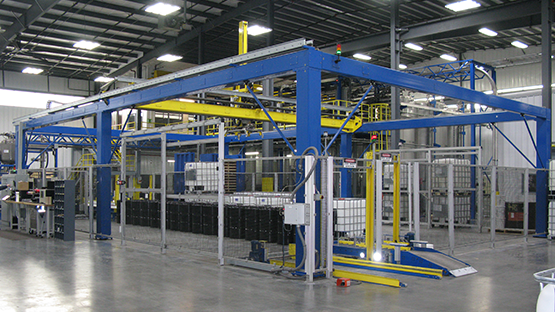 Sage Tote and Barrel Gantry Robot